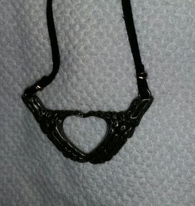 Pewter skeleton, male or female